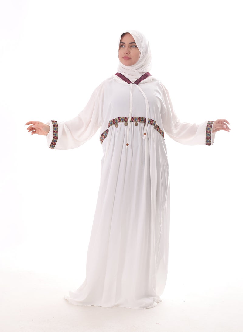 BEBO Women's long-sleeved basdal with veil  - Image 1