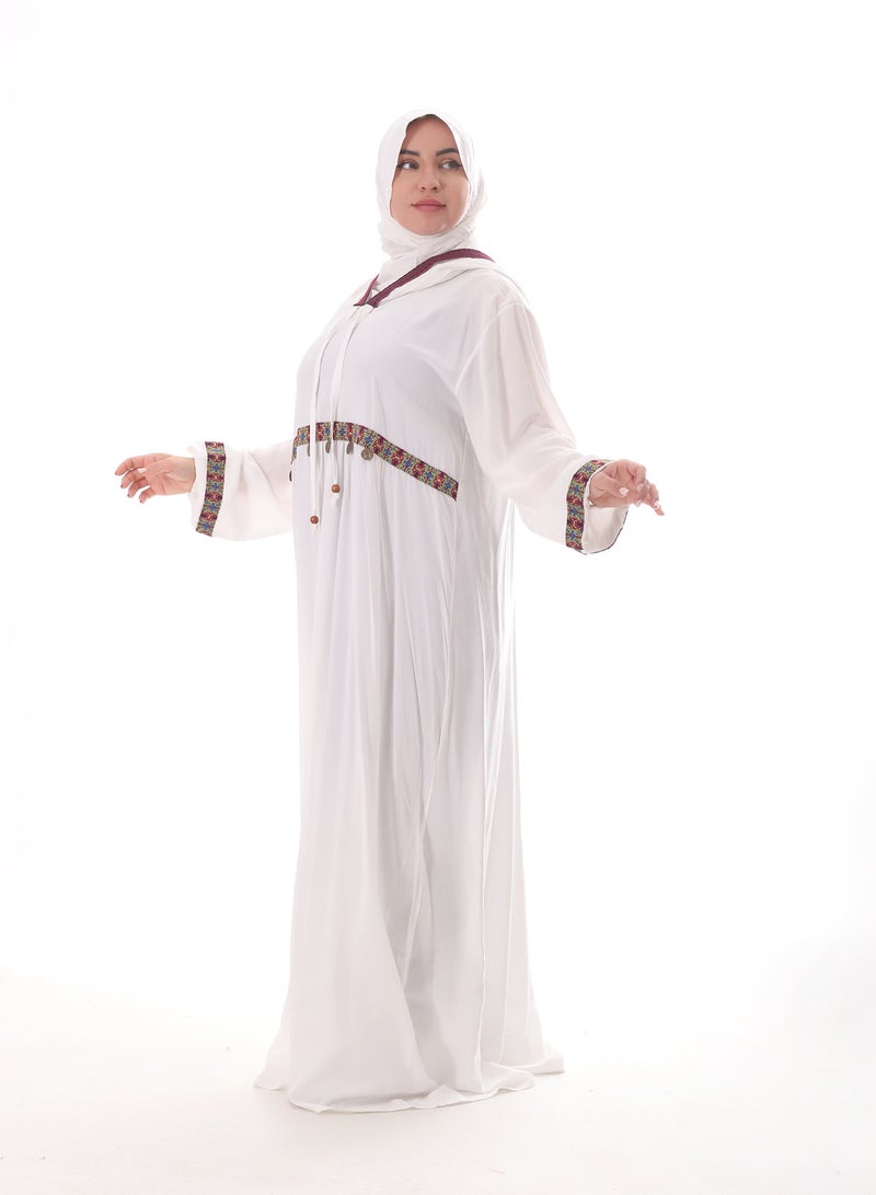 BEBO Women's long-sleeved basdal with veil  - Image 2