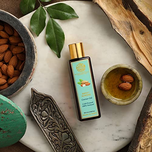 RYLLZ ESSENTIALS Sweet Almond Carrier Oil | For Hair Growth, Massage and Nourishment, Glowing Face and Skin | 100% Pure Badam Tail & Natural | Cold Pressed & Extra Virgin Oil | 100ml - Image 2