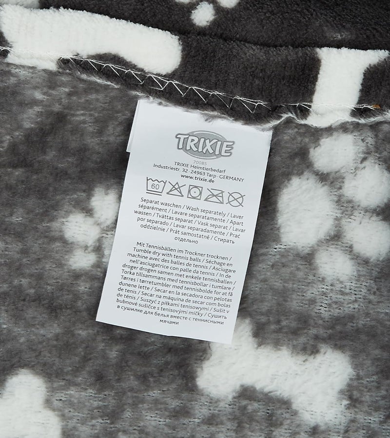 Trixie بطانية تريكسى كينى الفخمة للكلاب - رمادى L-XL (150 x 100 سم) - Image 3