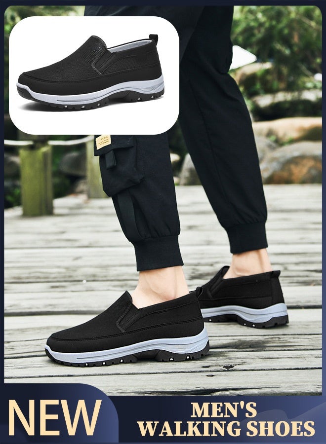 Men's Sports Shoes (Mesh Material) - Functional, Fitness Running, Walking, Fashion, Lightweight, Breathable, Anti-Slip, Comfortable Casual, High-Rebound Memory Foam Tennis Sports Shoes, Shoes - Image 1