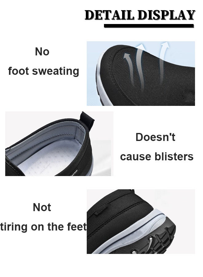 Men's Sports Shoes (Mesh Material) - Functional, Fitness Running, Walking, Fashion, Lightweight, Breathable, Anti-Slip, Comfortable Casual, High-Rebound Memory Foam Tennis Sports Shoes, Shoes - Image 5