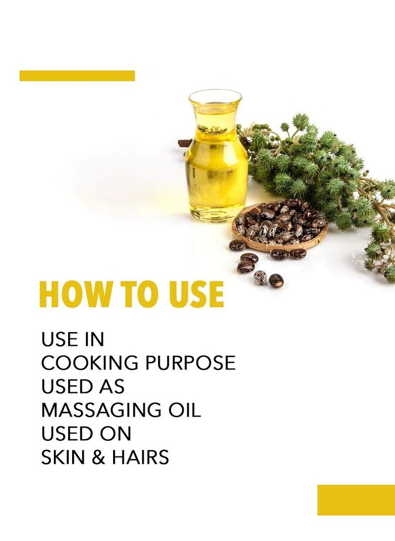 nutriorg Nutriorg Organic Flaxseed Oil & Castor Oil, 100 Ml (Pack Of 2)  - Image 3