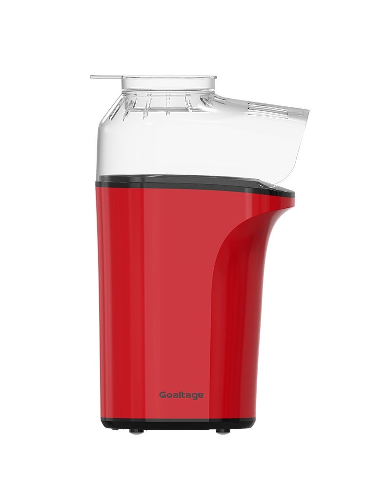 Goaltage  | HealthyPop Popcorn Maker with Hot Air Technology, High Capacity, Measuring Cup, Oil-Free and Compact Design Healthy, Fast, and Efficient Snacking Solution (PCM01))