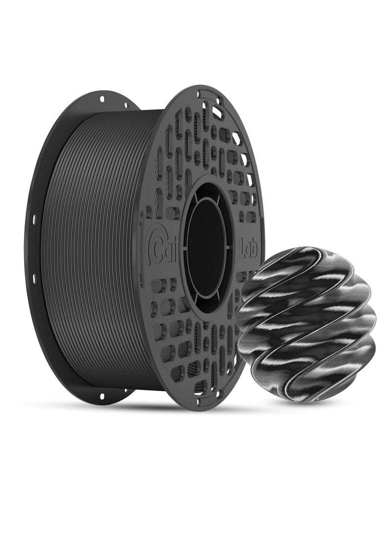 Cai Lab PETG Filament 1.75mm, CaiLab New Heat/Water Resistant Filament, High Toughness, ±0.02mm Accuracy, Low Warping, Tangle Free, Compatible with Bambu Lab, Creality and Elegoo 3D Printer, 1KG (Black) - Image 1