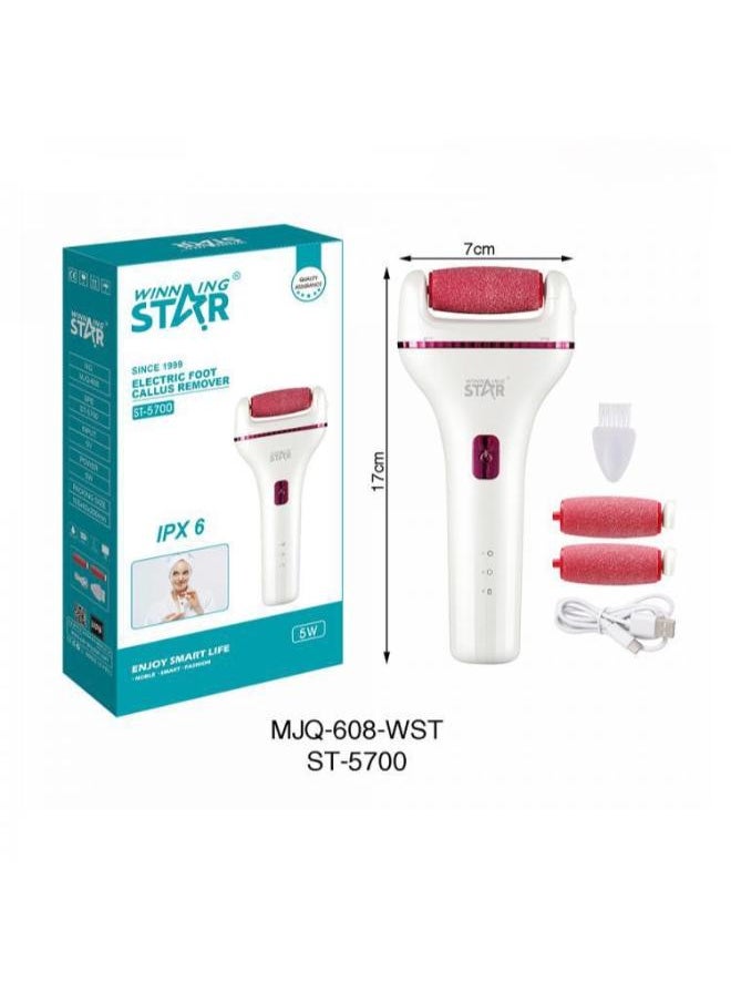Winning Star - Electric Foot Callus Remover - Image 1