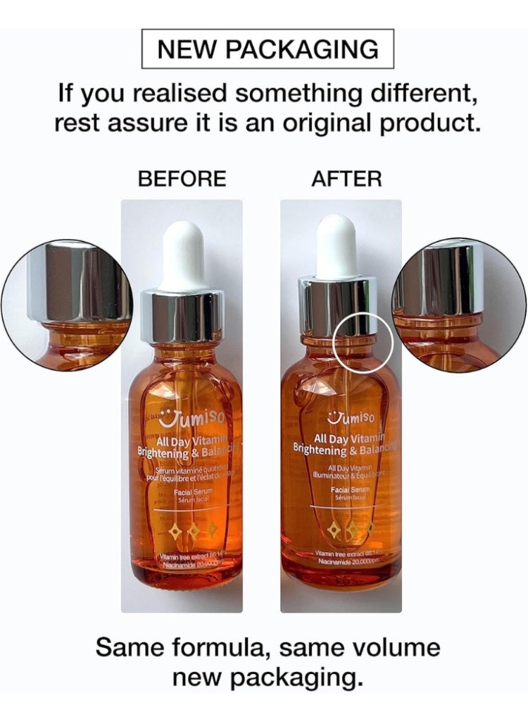 Jumiso All Day Vitamin Serum Brightening & Balancing Facial Serum – Korean Skincare for Radiant, Even-Looking Skin - Image 2