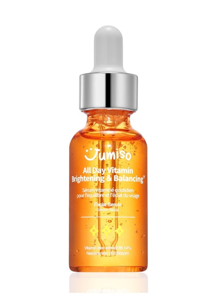 Jumiso All Day Vitamin Serum Brightening & Balancing Facial Serum – Korean Skincare for Radiant, Even-Looking Skin - Image 1