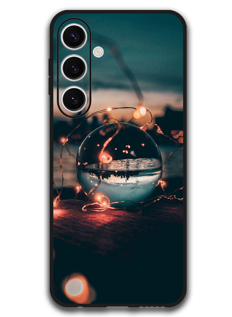 Theodor Protective Case Anti Scratch Shock Proof Bumper Cover For Samsung Galaxy S24 FE ball_garland_glass - Image 1