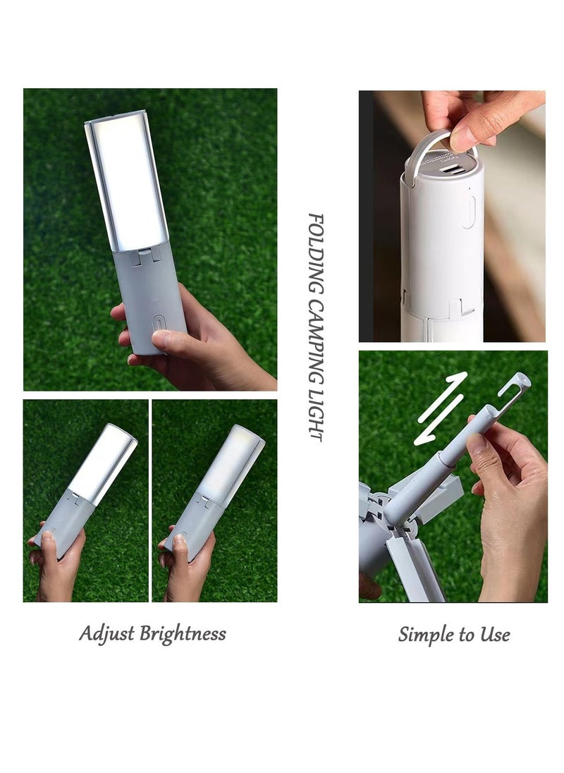 4000mAh Rechargeable Camping Lights, Portable Camping Lanterns Battery Powered Electric Lantern for Power Emergency, Hanging Canopy Tent, Hurricane - Image 3