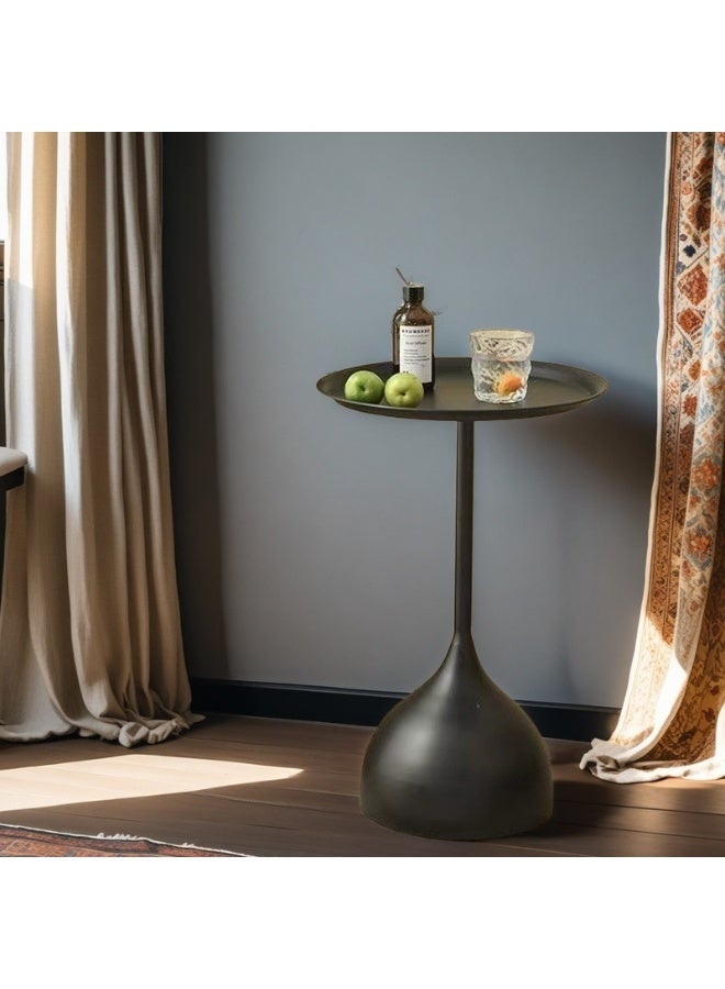 Y&D Modern Living Room Bedroom Center Table Tea Table Coffee Table Side Table Rest Table Coffee Table Nordic Sofa Side Decorative Small Space Living Room Bedroom Patio Vintage Metal End Table Metal Iron Outdoor Round Table Weather Resistant Anti-Rust Outdoor ﻿ - Image 1