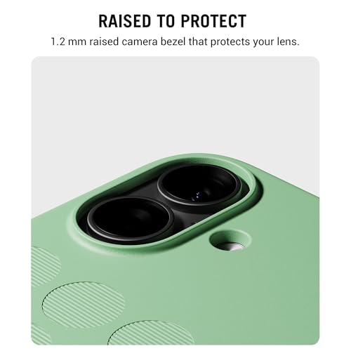 DailyObjects iPhone 17 Stack Signature Magnetic Case Cover | Compatible with Magsafe | Camera & Body Protection | Shock/Scratch Proof| Dual Hybrid Protection | Wireless Charging - Mint Green - Image 2