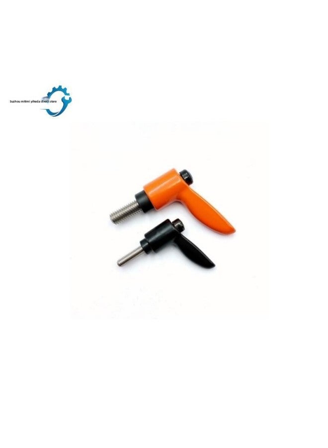 CLDMC/CLDFC4/5/6/8 Seven-character Small Handle Fixed Handle Baking Paint Zinc Alloy Fixed Handle-Product Color:CLDMC4-16-B  - Image 2