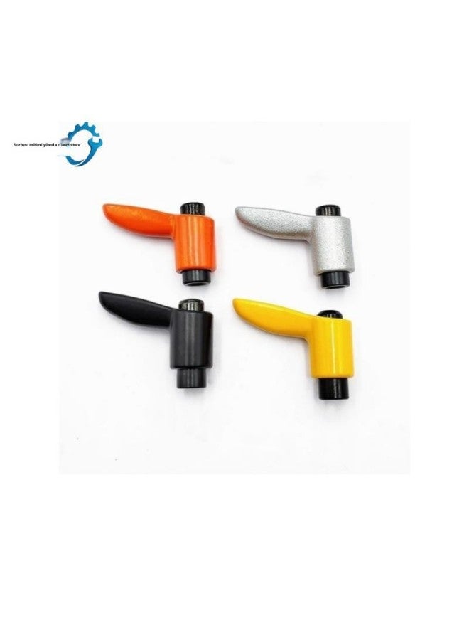 CLDMC/CLDFC4/5/6/8 Seven-character Small Handle Fixed Handle Baking Paint Zinc Alloy Fixed Handle-Product Color:CLDMC4-16-B  - Image 1