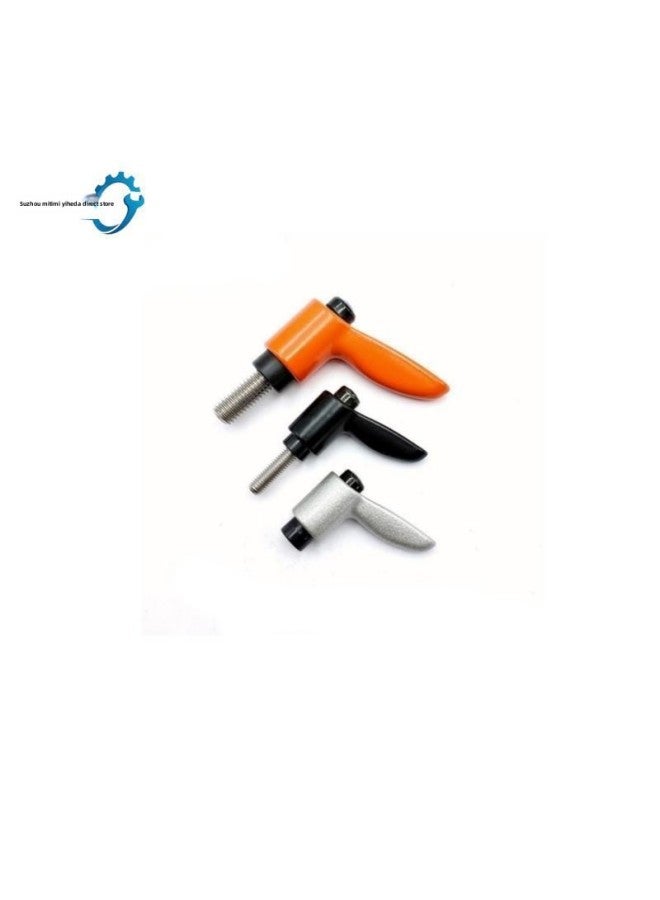 CLDMC/CLDFC4/5/6/8 Seven-character Small Handle Fixed Handle Baking Paint Zinc Alloy Fixed Handle-Product Color:CLDMC4-16-B  - Image 3