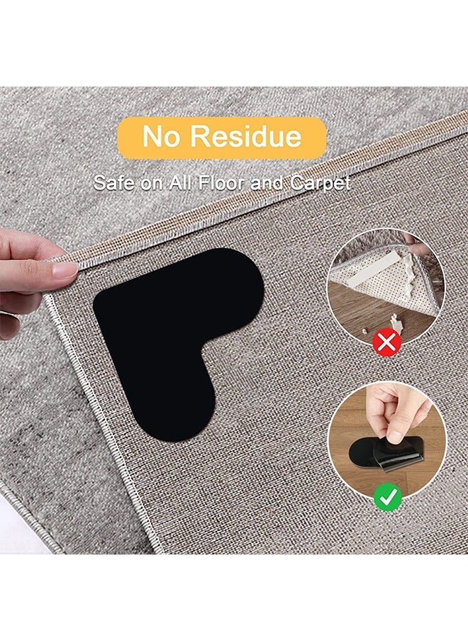 Generic - 8 PCS Rug Gripper, Prevents Carpet Curling with Double Sided Non-Slip (Heart Shape) - Image 1