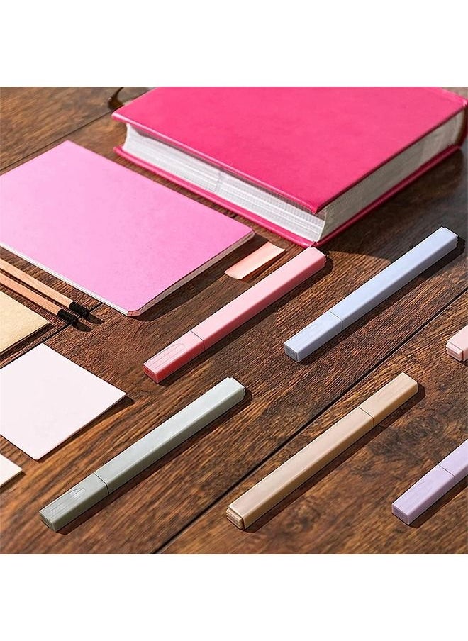 Highlighters Pen 6pcs Cute Pastel Highlighters Aesthetic Highlighter Marker Set Marker Pen