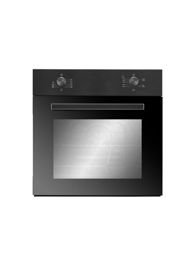 Fresh built-in oven, 60 liters of black gas, gas * gas, Air Fryer