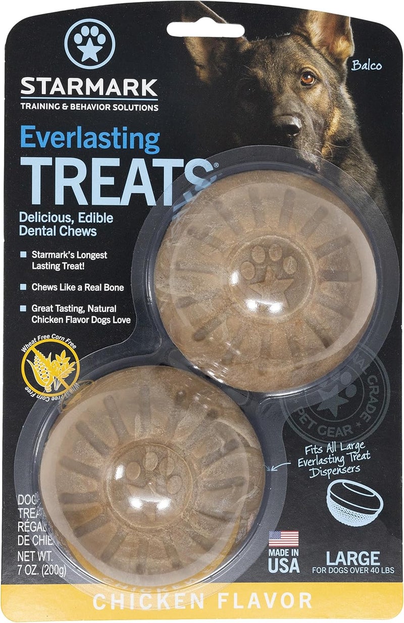 Starmark Everlasting Treat for Dogs - Chicken Flavor, Large Size - Image 2