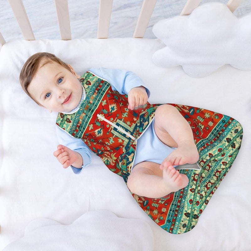 Colorful Tribal Baby Wearable Blanket Infant Boys Girls Sleeping Bags for Newborn Medium - Image 3