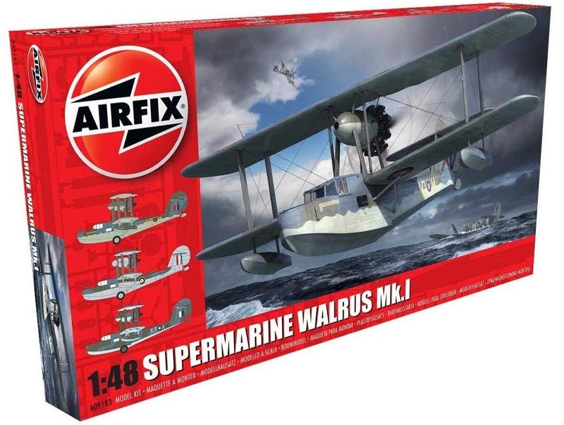 Airfix Model Airplane Kit Gift Set A09183 Supermarine Walrus MkI Plastic Plane Model Kits for Adults Kids 14 Skill Level 3 148 Scale WW2 Military Aircraft Models Real Aeroplane Models - Image 2
