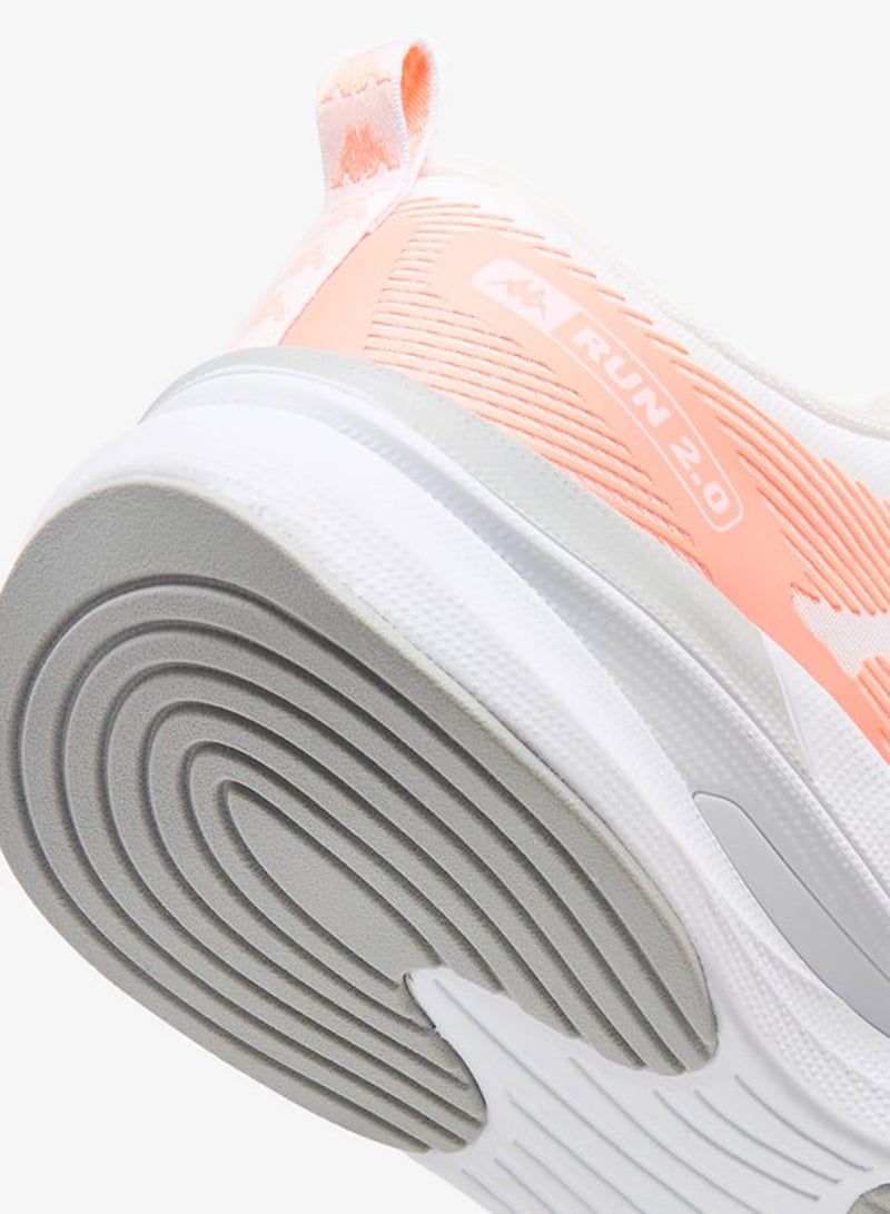 Kappa Women's Logo Detail Sports Shoes with Lace-Up Closure - RUN 2.0 - Image 5