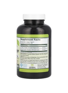 Herbal Secrets Herbal Secrets, Turmeric & Ginger, 500 mg, 180 Veggie Capsules  - Image 2