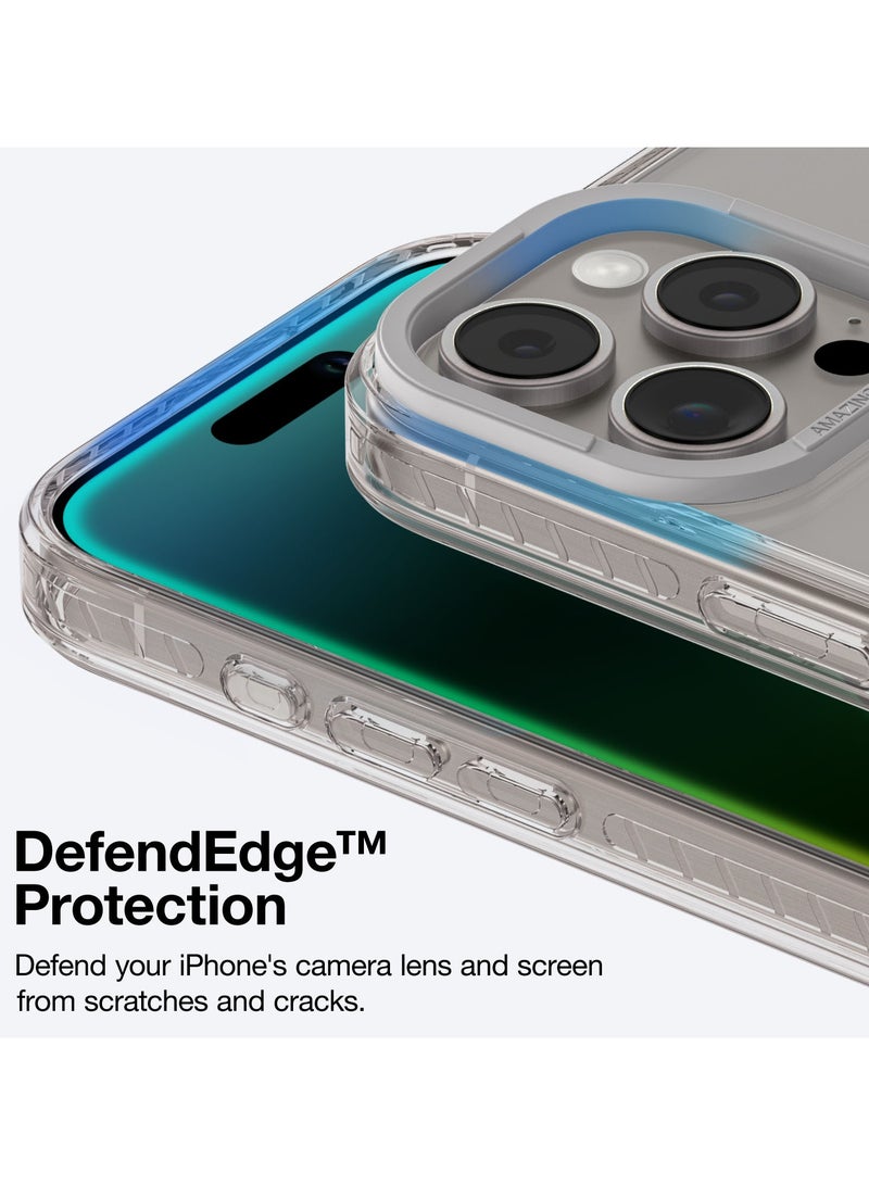 AMAZINGthing جراب Titan PRO Magnetic (10Feet) مقاوم للسقوط لهاتف iPhone 16 Pro MAX متوافق مع MagSafe - رمادي - Image 3