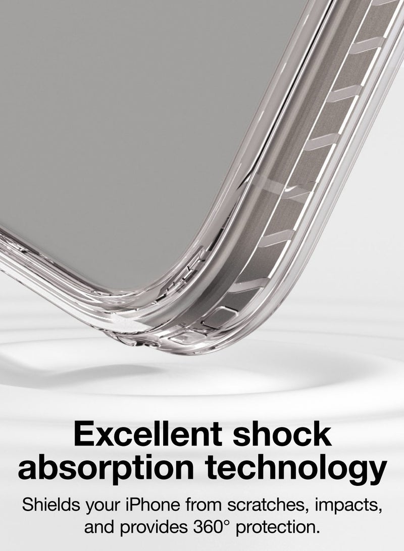 AMAZINGthing جراب Titan PRO Magnetic (10Feet) مقاوم للسقوط لهاتف iPhone 16 Pro MAX متوافق مع MagSafe - رمادي - Image 4