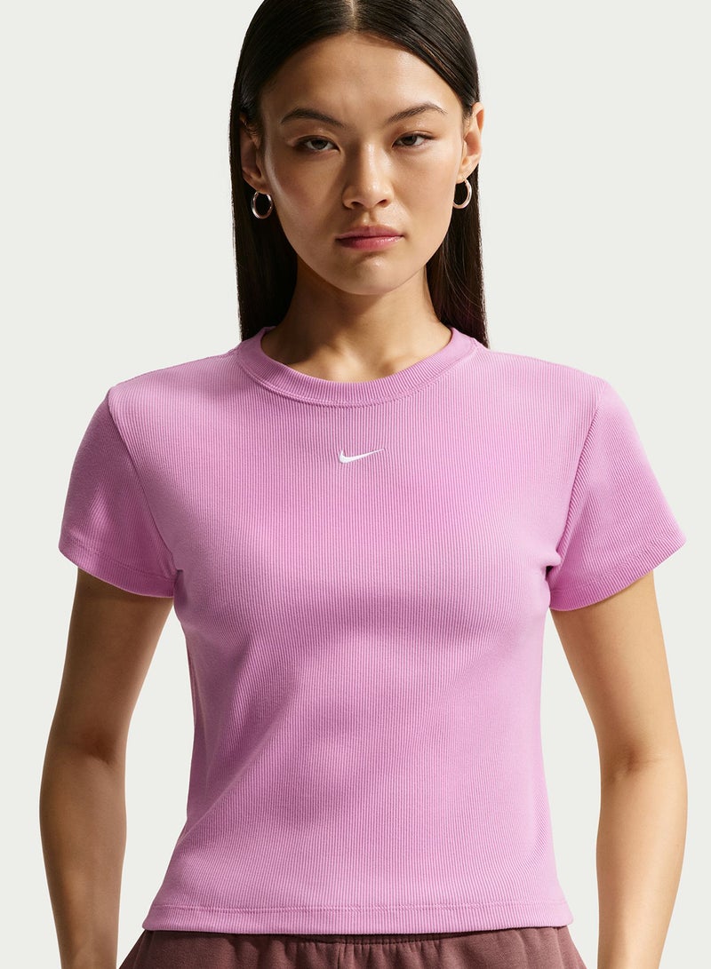 Nike SPORTSWEAR RIB  TGHT SS TEE - Image 3