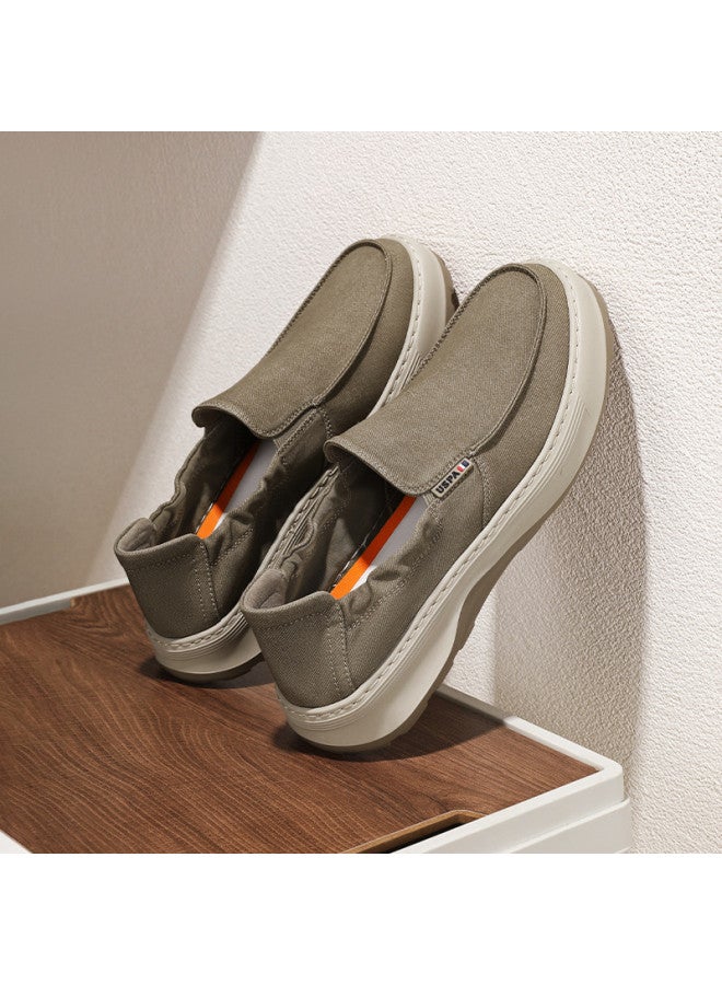 U.S. Polo Assn. Men's Casual Shoes Breathable Canvas Slip-ons Versatile Minimalist Men's Footwear - Image 4
