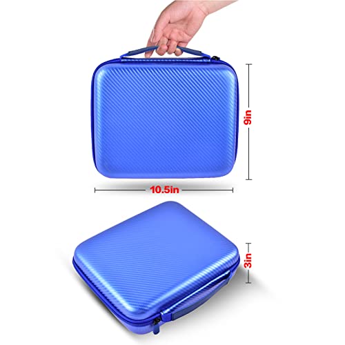 GWCASE حافظة متوافقة مع Halo Bolt Air 58830/57720/ Air+ 55500/ لمجموعة طاقة الطوارئ ACDC Max لبدء تشغيل السيارة مع مضخة الإطارات. حامل شاحن السيارة للطاقة المحمولة لبدء تشغيل البطارية - أزرق (علبة فقط) - Image 5