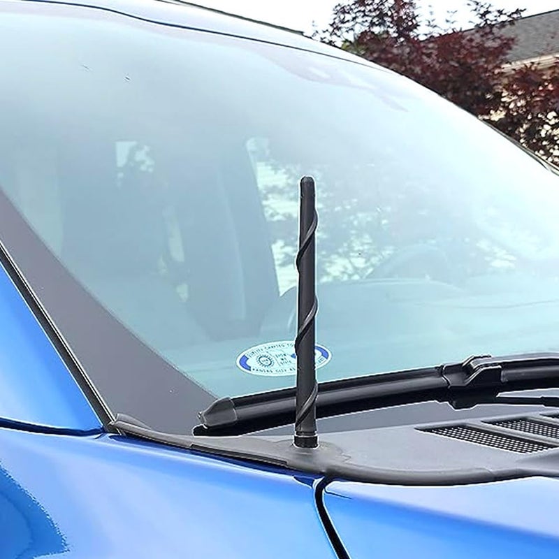 VOFONO 13 Inch Spiral Flex Rubber Antenna for 2009-2024 Dodge Ram 1500, 2500, 3500 Accessories - New Replacement - Image 2