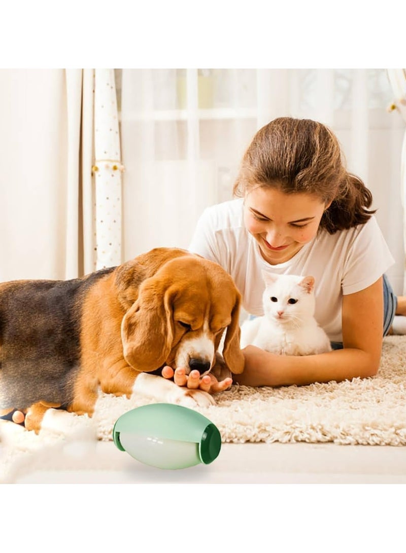 Oasisgalore Washable Reusable Gel Sticky Roller Balls 1 Piece Set, Mini Travel Size Clothes Sticky Roller Balls, Sticky Pet Removal Tool (Green) - Image 5