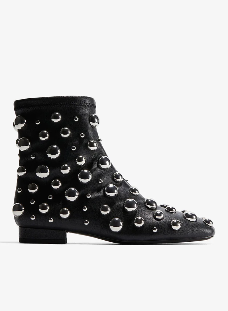 H&M Embellished ankle boots
