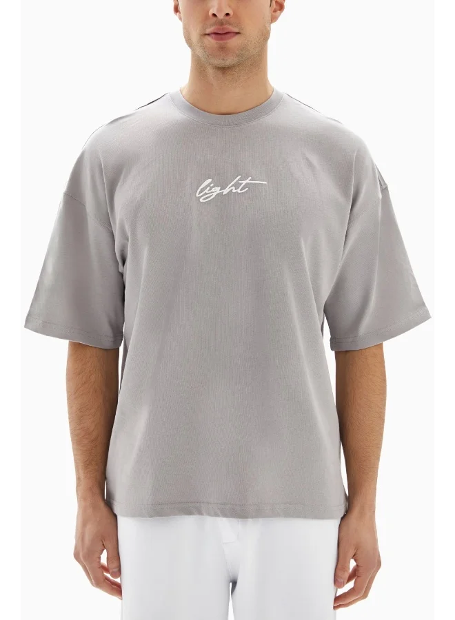 Wecre8 Grey Candle Printed T-shirt