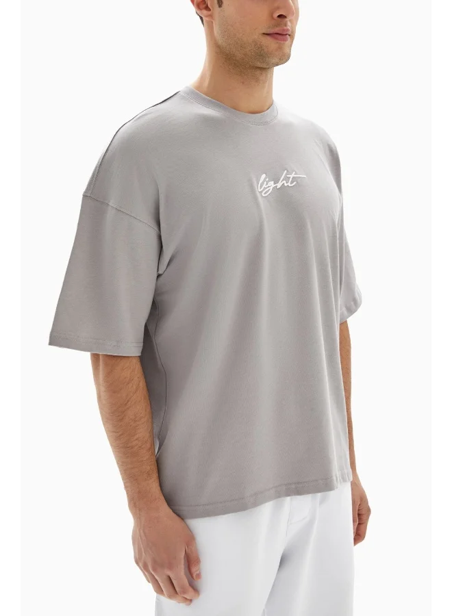 Wecre8 Grey Candle Printed T-shirt