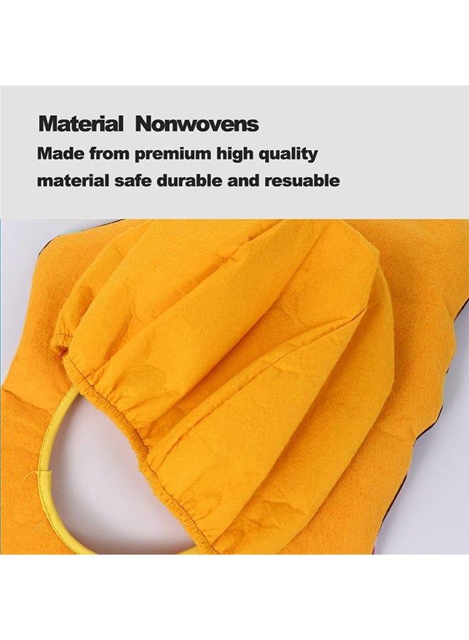 Peachjoy قبعة آيس كريم كوسبلاي، قبعة طعام مضحكة، أزياء رأس مضحكة، لملحقات قبعة آيس كريم هالوين كوسبلاي للنساء، قبعات فستان الطعام، - Image 5