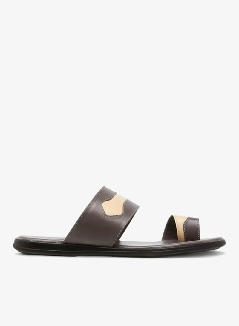 Al Waha Men Colourblock Toe Loop Detail Arabic Sandals Ramadan Collection