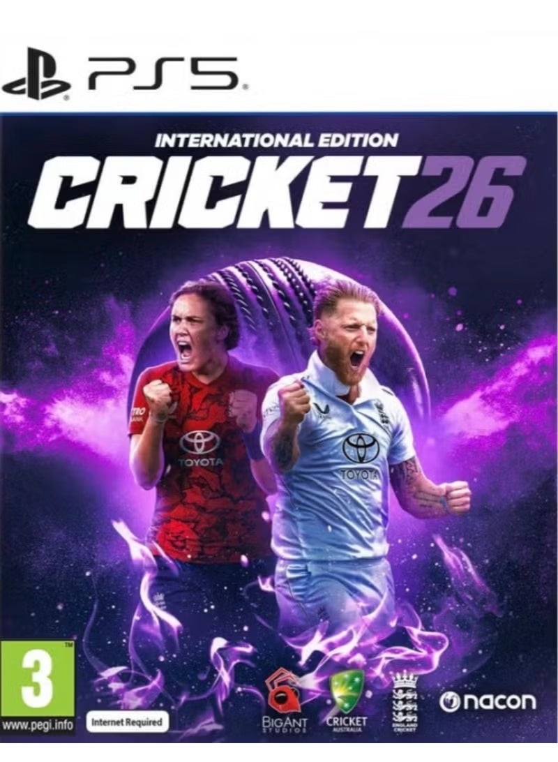 H120 Cricket 26 International Edition – PS5 Game Orginal - Image 1