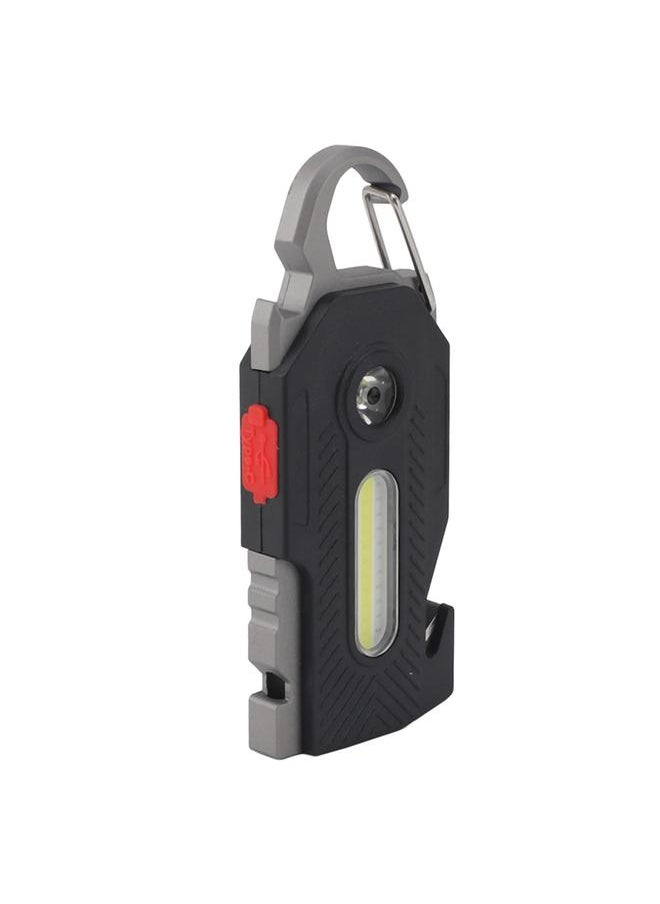 Thoraya - Multifunctional EDC Flashlight High Brightness LED Rechargeable Portable Torch Light Bottle Opener for Camping Hiking - Image 1
