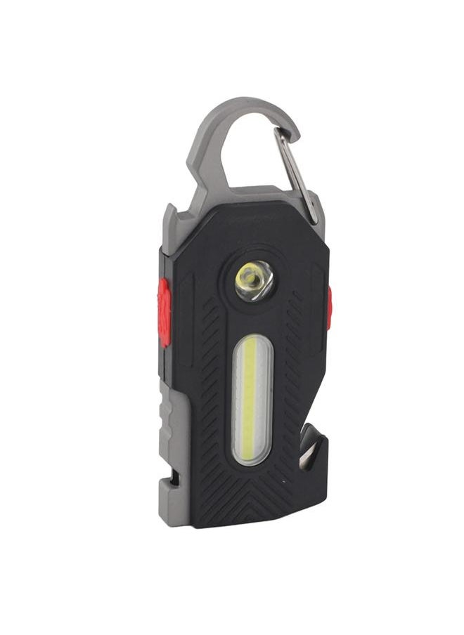 Thoraya - Multifunctional EDC Flashlight High Brightness LED Rechargeable Portable Torch Light Bottle Opener for Camping Hiking - Image 1