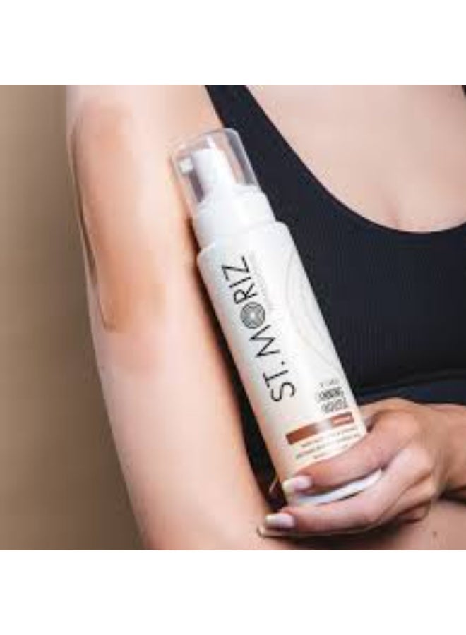 St. Moriz Self-Tanning Mousse Medium 200ml - Image 2