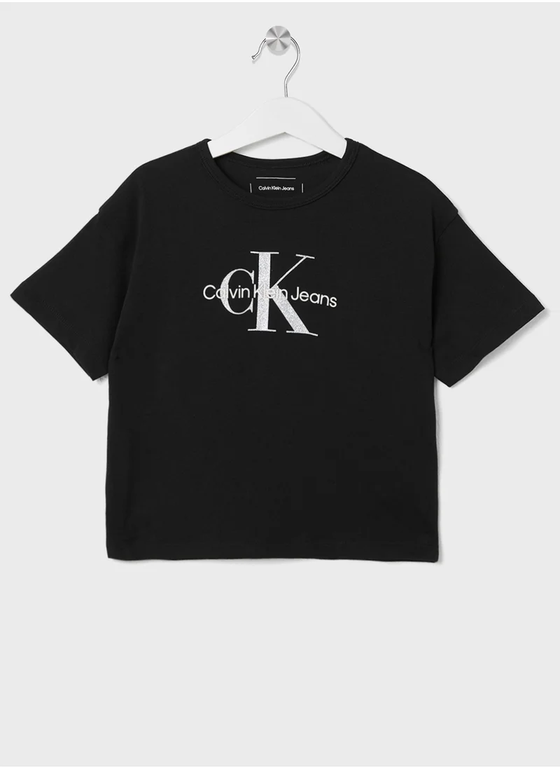 Calvin Klein Jeans Youth Graphic Logo T-Shirt