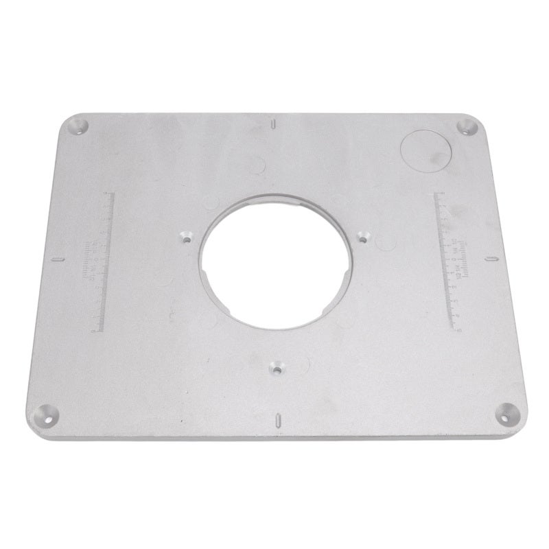 Router Table Insert Plate: Aluminum Alloy Construction - High Accuracy Cutting Vibration Damping Router Plate for Precision Woodworking Wood Shop Use - Image 5