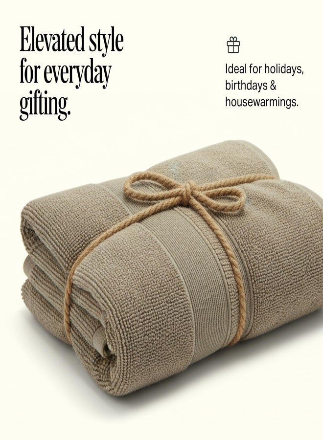 Preston Lane سجادة حمام بريستون لين دورو - قطن 100%، سجادة حمام ناعمة وماصة وسريعة الجفاف - سجادة أرضية بجودة الفنادق للاستحمام أو حوض الاستحمام، صنع في البرتغال، أوكالبتوس - Image 5