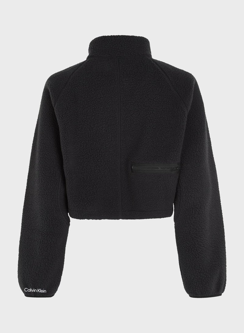 Calvin Klein Sports Sherpa Pullover - Image 5