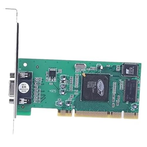 PremiumAV PCI VGA Graphics Card – Legacy Video Display Adapter with VGA Output for Desktop PC – High-Resolution PCI Interface for Dual Monitor Support & Basic Display Applications - Image 4