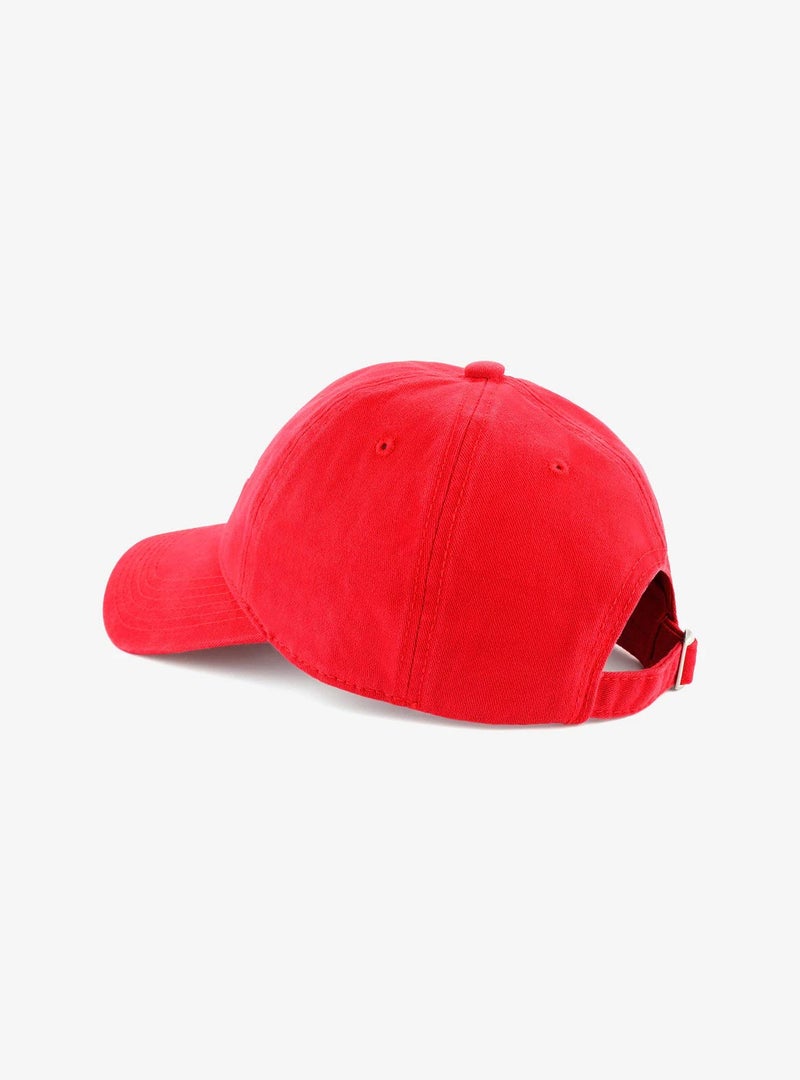 Disney Concept One Mens Disney Pixar Toy Story Dad Hat, Pizza Planet Delivery Cotton Adjustable With Curved Brim Baseball Cap, Red - Image 2