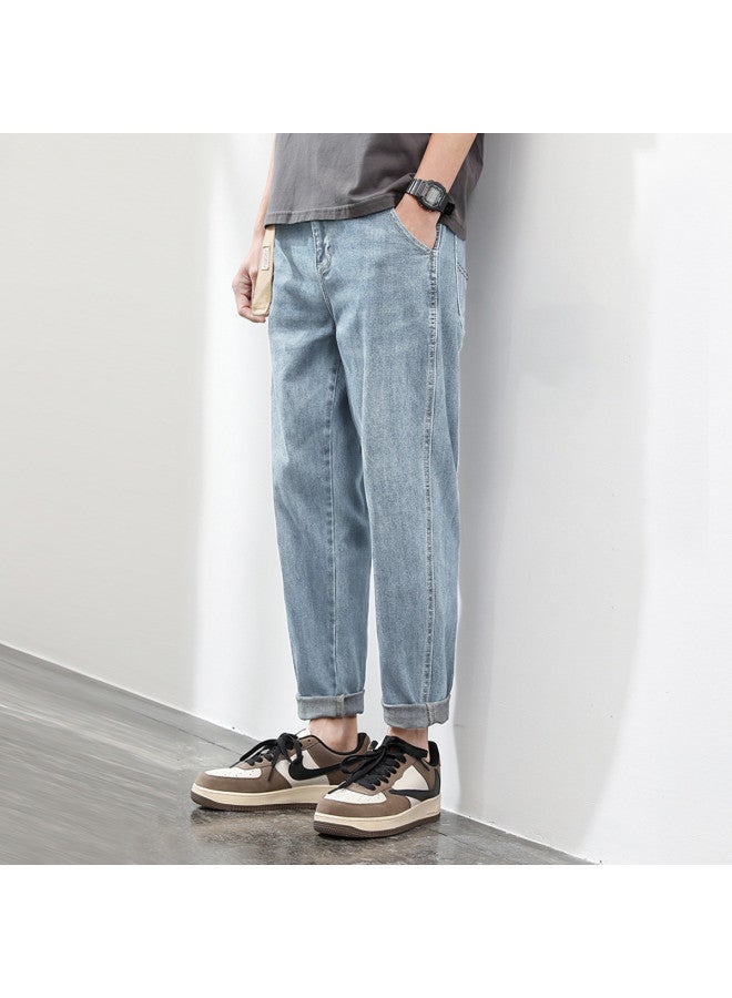 TonLion Men's Jeans Slim Fit Straight Leg Jeans Men's Denim Pants Spring Jeans For Men Long Pants - Image 3